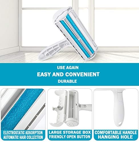 Pet Hair Remover Roller – Reusable Lint Brush