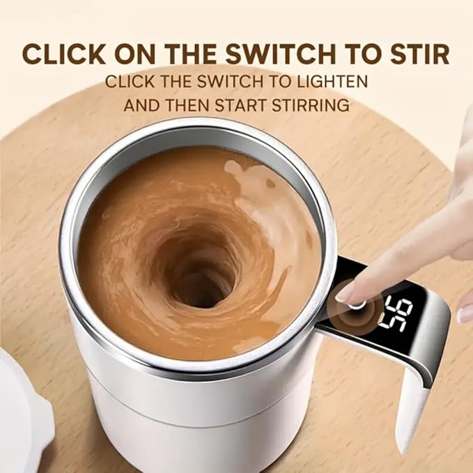 Electric Heated Mug – Temperature Control Coffee Cup