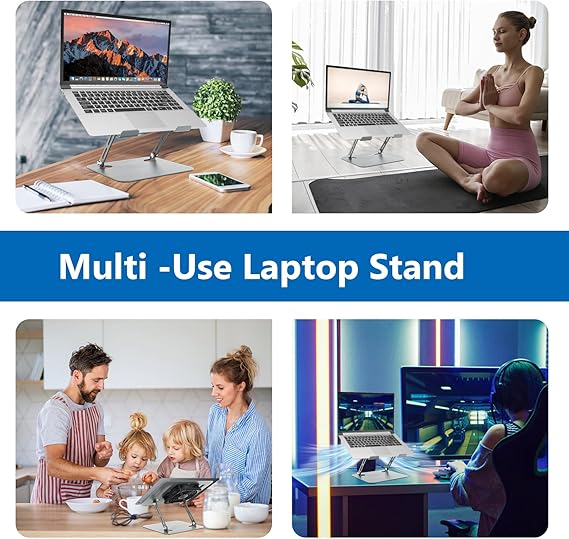 Adjustable Laptop Cooling Pad – Ergonomic Desk Accessory