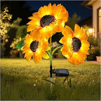 Outdoor Solar Garden Lights – Decorative LED Stakes